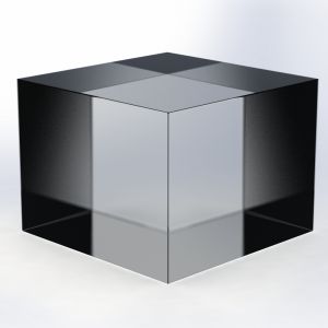 Acrylic Block 2" x 2" x 1-1/2" thick